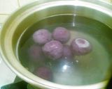Foto langkah ke 4 dari resep 27. Klepon ubi ungu.
