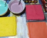 Foto langkah ke 5 dari resep Rainbow Cake Kukus.
