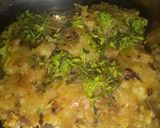 A picture of step 4 of Aloo Ka Chokha.