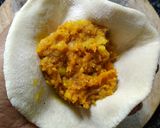 A picture of step 7 of Pumpkin parathas.