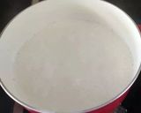 A picture of step 2 of Mango, pomegranate custard.