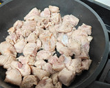 Foto del paso 2 de la receta: Pavo con salsa de queso azul