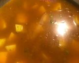 A picture of step 3 of Aloo Matar Masala (Potato Peas curry).