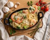 Foto langkah ke 8 dari resep 880. 🍝 Spaghetti Udang Creamy.