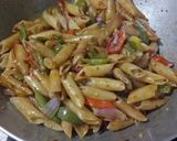 টক ঝাল পাস্তা (Tok jhal pasta recipe in Bengali) রেসিপি ধাপ - 6 ছবি