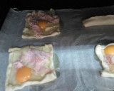 Foto del paso 2 de la receta: Sándwich hojaldrado con huevo