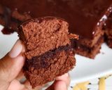 Foto langkah ke 8 dari resep Brownies kukus coklat.