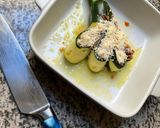 Une image de l'étape 6 de 🥒Courgette dans sa robe d’été 🌶️🌿.