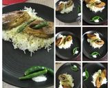 A picture of step 5 of Ilish Machh Bhaja: (Fried Hilsa with Steamed Rice).