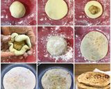 عکس مرحله 7 از دستور پاراتای شکم‌پر سیب‌زمینی