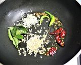 A picture of step 1 of Idli Upma.