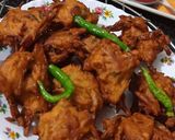 प्याज़ के कुरकुरे पकोड़े (pyaz ke kurkure pakode recipe in Hindi) रेसिपी चरण 7 फोटो