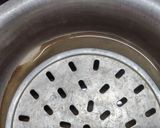 A picture of step 4 of Kothambir vadi (Maharashtrian recipe).