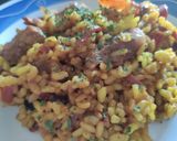 Foto del paso 7 de la receta: Arroz Hoisin con Verduritas y Cerdo al Wok