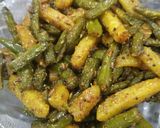 A picture of step 4 of French Beans.