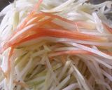 Foto langkah ke 2 dari resep Tumis Pepaya Muda.