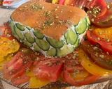 Une image de l'étape 8 de Terrine de concombres / saumon, aux petits suisses, et pignons.