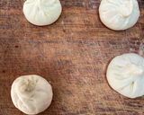 A picture of step 3 of Fried Tofu Modak.