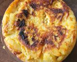 Foto del paso 7 de la receta: Tortilla de Papa, económica y rica🥔🥧