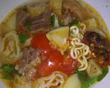 Foto langkah ke 4 dari resep Soto mie bogor.