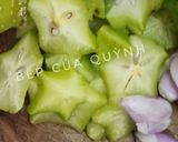 Hình bước làm 2 của món Mực xào khế