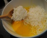 A picture of step 11 of Persian upside down rice (Tahchin-e Morgh).