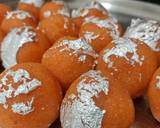 Leftover sooji halwa laddoos. recipe step 6 photo