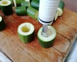Foto del passaggio 2 della ricetta Cilindrotti di zucchine