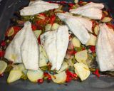 Foto del paso 12 de la receta: Doradas al Horno con Base de Verduras