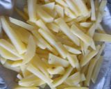 A picture of step 3 of Potato French fries.