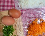 Foto langkah ke 1 dari resep Egg Dumpling (Dadar Bihun Telur).
