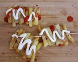 A picture of step 2 of French fries.