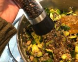 Foto del paso 4 de la receta: Zapallitos con carne vegetal