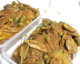 Foto langkah ke 3 dari resep Sambalado Tanak Jengkol+Rimbang.