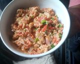 A picture of step 2 of Egg Stew..
