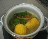 Foto langkah ke 6 dari resep Sup bayam pake kunci.
