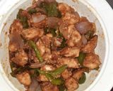 A picture of step 4 of রসুন মুরগি(rasun moorgi recipe in Bengali).