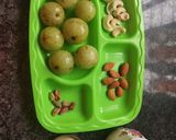 A picture of step 1 of Amla ladoo.