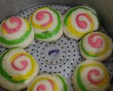 Foto langkah ke 11 dari resep (Sourdough Discard) Rainbow Mantau.