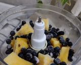 Foto del paso 1 de la receta: Helado de Ananá y Arándanos 🍍🫐. -SIN AZÚCAR-