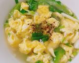 Hình bước làm 4 của món Canh mướp nấu trứng