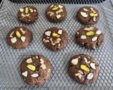 A picture of step 14 of 🍪 Healthy Dark Chocolate Ragi Mixed Nut Cookies 🍪.