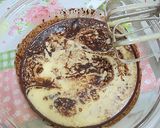 Foto langkah ke 4 dari resep Marble cheese brownies.