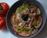 Une image de l'étape 3 de Carpaccio de tomates.