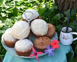 Foto del paso 5 de la receta: Muffins de vainilla rellenos con mermelada de damasco🌼
