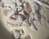 Une image de l'étape 4 de Pâtes au poulet sauce Alfredo.