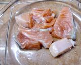Foto langkah ke 1 dari resep Salmon Mayo with Rice Ball.