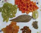 A picture of step 1 of Fruit Chutney.