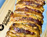 Foto del paso 8 de la receta: PAN 🥖 LIBRO 📚 RELLENO DE QUESO 🧀 Y ALBAHACA 🌿