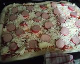 Foto langkah ke 4 dari resep Pizza sosis keju.